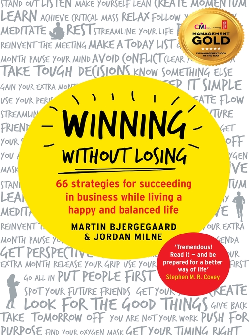 Title details for Winning Without Losing by Martin Bjergegaard - Available